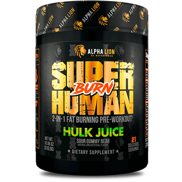SUPERHUMAN® BURN - 2 in 1 Fat Burning Pre-Workout†UP